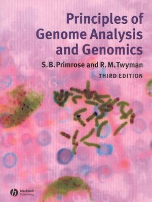 cover image of Principles of Genome Analysis and Genomics